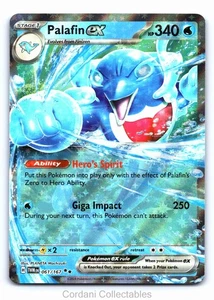 Palafin EX 061/167 - Twilight Masquerade - Pokemon Card - Near Mint - Foto 1 di 2