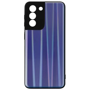 Cover per S21 Bi-materiale Olografica Brillante Sottile Leggera Blu - Foto 1 di 6