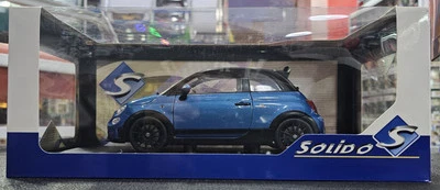 Solido Fiat 695 Abarth Tributo 131 Rally Scale1:18 Automodello Collezionismo Blu - Immagine 1 di 4