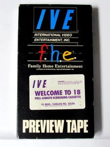 Welcome to 18 (VHS) RARE Preview/Promo Screener *MOLD* Teen Comedy 80s FREE - Picture 1 of 4