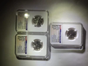 2025 P D S STACY PARK MILBERN QUARTER SET NGC MS66 FIRST DAY OF ISSUE - Picture 1 of 14