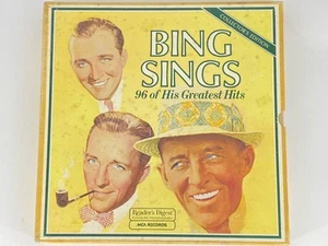 Bing Sings 96 Of His Greatest Hits- 8 LP Records - Box Set Readers Digest Crosby - Picture 1 of 19