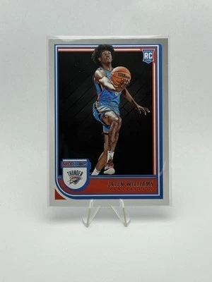 Jalen Williams 2022-23 Panini NBA Hoops Basketball -  #242 RC - Thunder - Image 1 of 2