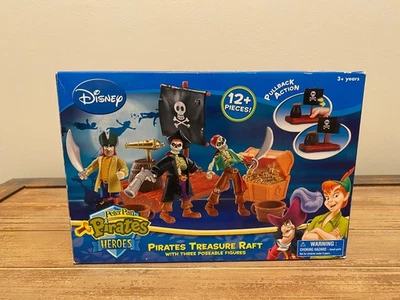 DISNEY Peter Pan Heroes Pirates Treasure Raft Playset Brand New in Box - Image 1 of 4