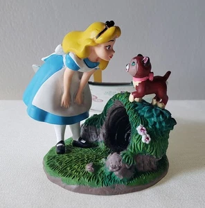 NWT 2020 Disney Store Alice in Wonderland Sketchbook Ornament Alice & Dinah Cat - Picture 1 of 9