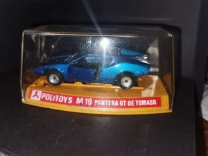 PANTERA GT DE TOMASO Bleu Blue Blau  POLITOYS M19 Made in Italy   1/43 - Foto 1 di 24