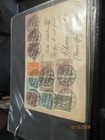 7084/ DEUTSCHES REICH BELEGE KARTEN IM ALBUM