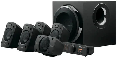 Logitech Z906 5.1-Kanal Satelliten Surround Sound Lautsprechersystem (6 Stück) LESEN - Bild 1 von 4
