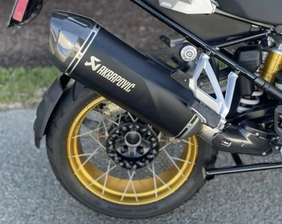 Akrapovic Black Titanium Slip On Motorcycle Exhaust Model#M-HAA12 - Image 1 of 4