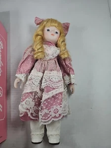 Jcpenny Camille Porcelian Doll TW-813 16 Inch - Picture 1 of 9