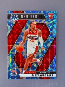 Alexandre Sarr 2024-25 Panini Mosaico Azul Reactivo Prizm RC #254 - Imagen 1 de 2