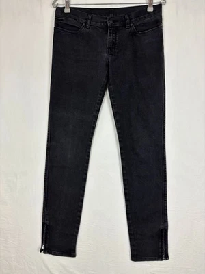 Ksubi Super Skinny Mens Jeans Black Size 31 Low Rise Ankle Zip Stretch Denim - image 1 of 4