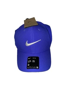 Nike Mütze Herren verstellbar Dri FIT Club Cap strukturiert Swoosh Jade Marineblau - Bild 1 von 2