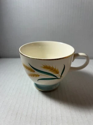 Tazas de café de trigo acuático VIKING China de colección - mediados de siglo (juego de 2) Foto 1 de 4