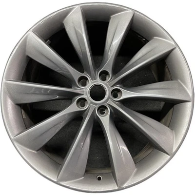 "Llanta delantera Tesla modelo S OEM 21"" 2012-2017 llanta original de fábrica 6005868 98727" Foto 1 de 4