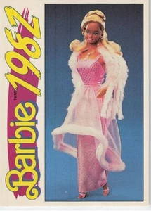 1991 Action/Panini Another First for Barbie 1982 #97 Pin & Pretty Barbie - Bild 1 von 2