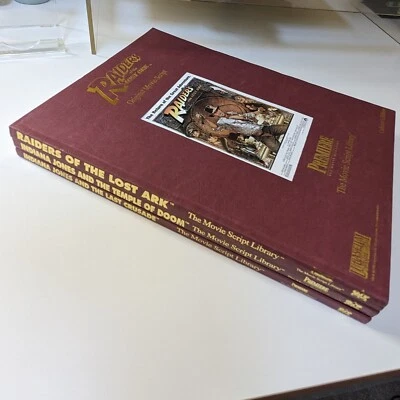 INDIANA JONES Premiere Movie Magazine Script Library Screenplays x3 *MINT*! 1995 - Image 1 of 4