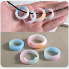 Handmade Crystal Flat Rings Epoxy Resin Mold Cat Ear Curved Ring Silicone Mol Pe