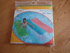 Brandneu Sand N Sun Pool Float grüne Luftmatte mit Kissenoberseite 6 Fuß Höhe x 27 Zoll Breite - Bild 1 von 2