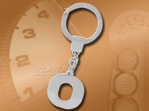 LETTER O ALPHABET CHARM INITIAL NAME METAL PENDANT KEY CHAIN CAPITAL KEYCHAIN - Picture 1 of 1