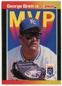 1989 Donruss MVP Bonus Card #BC-7 George Brett Kansas City Royals - Picture 1 of 2