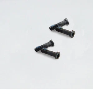 4PC Black 5 Point Star Bottom Dock Connector Pentalobe Screws For iPhone 5 5S - Picture 1 of 1