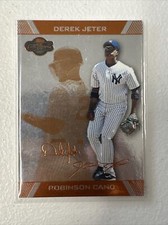 2007 topps co-signers orange Derek Jeter + Robinson Cano 24/175 HOF Yankees