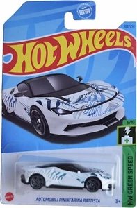 Hot Wheels - 2023 HW Green Speed 5/10 Automobili Pininfarina Battista (BBHKK22) - Picture 1 of 1