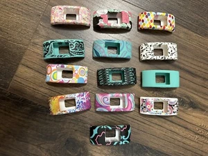 Fitbit Charge 2 (compatible) Silicone Screen Sleeves. 13 Sleeves, Very Cute!! - Zdjęcie 1 z 2