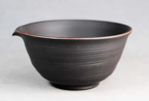 Tokoname Black Yuzamashi de Fugetsu, #090: 104*D98*H51 mm, 150 ml - Imagen 1 de 7