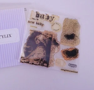 CTMH Close To My Heart Acrylix Acrylic Cling Stamps D1140 Miracle - Picture 1 of 3