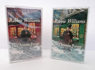 Robbie Williams - The Christmas Present - Red & Green Cassettes - Still Sealed - Image 1 of 4