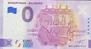 BILLET 0 EURO MOZARTHAUS SALZBURG AUTRICHE 2023 NUMERO DIVERS - Photo 1/1