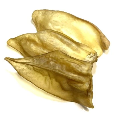 MALTBYS' STORES 1904 LIMITED Cows Bulls Ears x 50 100% Beef 100% Natural Dog Treats Chew Alternative to Pigs