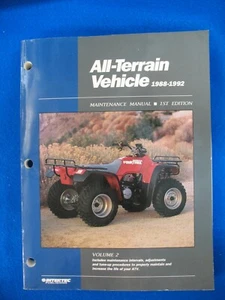 All Terrain Vehicle ATV TRX KLFLT YFM YFZ NEW All Model Service Manual A43 - Picture 1 of 3