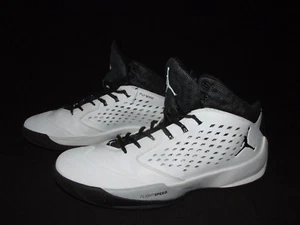 Nike Flywire Flightspeed Rising High White Black Jordan 768931-107 Men's US 9M - Picture 1 of 12