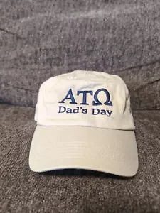 Rare Alpha Tau Omega College Dad's Day Strap Hat Cap - Bild 1 von 3