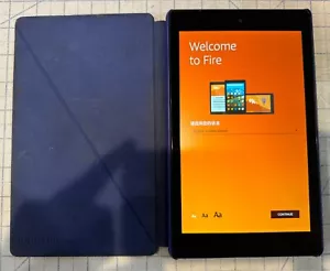 Amazon Kindle Fire HD8 7th Gen. - 8" - 16GB - WiFi - Black - works great - Bild 1 von 5