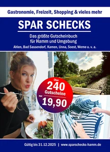 NEU Spar Schecks 2024/25 - das größte Gutscheinbuch für Hamm & Umgebung - Bild 1 von 12