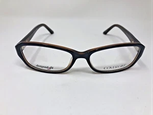 COVERGIRL EYEGLASSES FRAME CG0439 005 57-16-140 BLUE BROWN FLEX HINGE 3527 - Picture 1 of 7