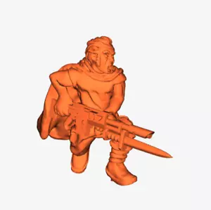 28mm/ 1:56th Resin Sci-Fi Ghost Rifleman A - Bild 1 von 2