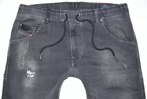 DIESEL KROOLEY HERREN JEANS / JOGGJEANS W32 L30 * 32 / 30 DUNKELGRAU * TOP !!! - Bild 1 von 8