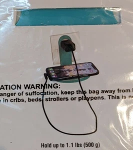 Charging Outlet Shelf/Phone Holder - Blue - Brand New  - Picture 1 of 4