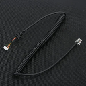MH-48 6Pin Microphone Cable Cord Replacement For FT-7900R FT-8900R Radi ND - Zdjęcie 1 z 12