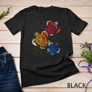 Retro Schildkröte T-Shirt Unisex - Bild 1 von 15