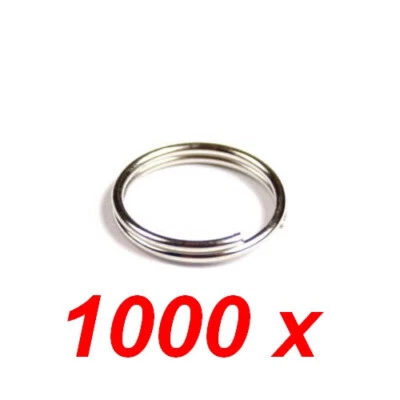 Schlüsselringe Außen Ø10mm / Innen Ø9mm Gehärteter Stahl Schlüsselring 1000 stk. - Bild 1 von 4