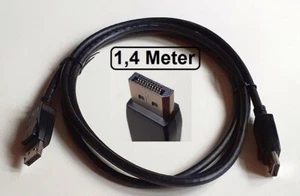 KA04) PC Display Port Kabel DP 1,4m Monitor Verbindungskabel Laptop  (2,50€/m) - Bild 1 von 11