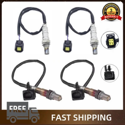 4X Oxygen sensor Up+Down for 2006-07 Mercedes-Benz C230 2.5L C280 3.0L C350 3.5L - Image 1 of 4