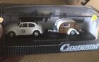 cararama 1/72 🇫🇷 Volkswagen Beetle 53 "choupette " + Caravane