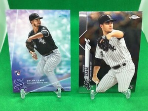 2020 Topps X Steve Aoki Baseball Wave 3 #75 Dylan Cease Chrome #43 Rookie
